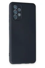 Newface Samsung Galaxy A13 4G Kılıf Nano içi Kadife Silikon - Lacivert - Görsel 2