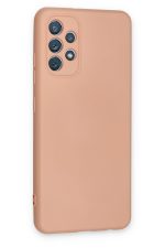 Newface Samsung Galaxy A13 4G Kılıf Nano içi Kadife  Silikon - Pudra - Görsel 3