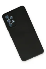 Newface Samsung Galaxy A13 4G Kılıf Nano içi Kadife Silikon - Siyah - Görsel 3