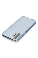 Newface Samsung Galaxy A13 4G Kılıf Razer Lensli Silikon - Açık Mavi - Görsel 3