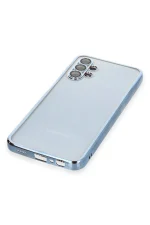 Newface Samsung Galaxy A13 4G Kılıf Razer Lensli Silikon - Açık Mavi - Görsel 4