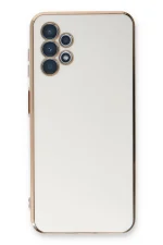 Newface Samsung Galaxy A13 4G Kılıf Volet Silikon - Beyaz - Görsel 2