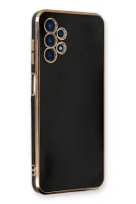 Newface Samsung Galaxy A13 4G Kılıf Volet Silikon - Siyah
