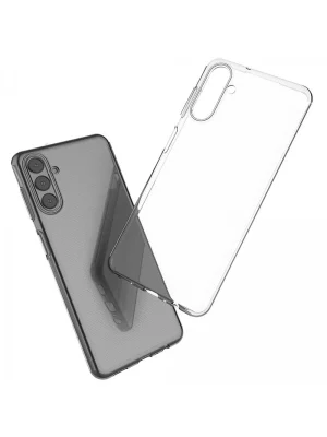 Newface Samsung Galaxy A13 5G Kılıf Lüx Şeffaf Silikon