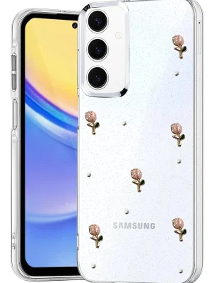 Newface Samsung Galaxy A14 4G Fiyonk Desenli Kapak - Desen 6