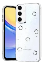 Newface Samsung Galaxy A14 4G Fiyonk Desenli Kapak - Desen 8