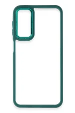 Newface Samsung Galaxy A14 4G Kılıf Dora Kapak - Haki Yeşil - Görsel 2