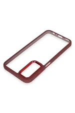 Newface Samsung Galaxy A14 4G Kılıf Dora Kapak - Kırmızı - Görsel 4