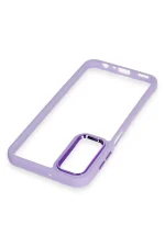 Newface Samsung Galaxy A14 4G Kılıf Dora Kapak - Lila - Görsel 4