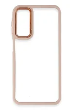 Newface Samsung Galaxy A14 4G Kılıf Dora Kapak - Pudra - Görsel 2