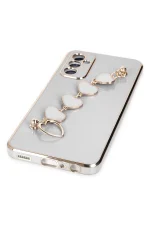 Newface Samsung Galaxy A14 4G Kılıf Esila Silikon - Beyaz - Görsel 5