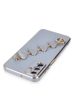 Newface Samsung Galaxy A14 4G Kılıf Esila Silikon - Gri - Görsel 4