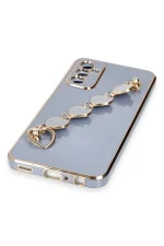 Newface Samsung Galaxy A14 4G Kılıf Esila Silikon - Gri - Görsel 5