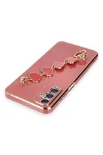 Newface Samsung Galaxy A14 4G Kılıf Esila Silikon - Kırmızı - Görsel 4