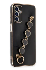 Newface Samsung Galaxy A14 4G Kılıf Esila Silikon - Siyah - Görsel 2