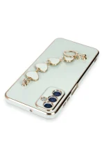 Newface Samsung Galaxy A14 4G Kılıf Esila Silikon - Su Yeşili - Görsel 4