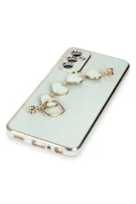 Newface Samsung Galaxy A14 4G Kılıf Esila Silikon - Su Yeşili - Görsel 5