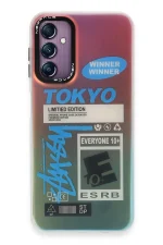 Newface Samsung Galaxy A14 4G Kılıf Estoril Desenli Kapak - Estoril - 1 - Görsel 2