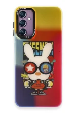 Newface Samsung Galaxy A14 4G Kılıf Estoril Desenli Kapak - Estoril - 10 - Görsel 2