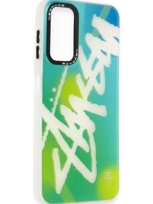 Newface Samsung Galaxy A14 4G Kılıf Estoril Desenli Kapak - Estoril - 2