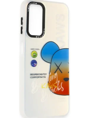 Newface Samsung Galaxy A14 4G Kılıf Estoril Desenli Kapak - Estoril - 6