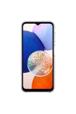 Newface Samsung Galaxy A14 4G Kılıf Lüx Şeffaf Silikon - Görsel 3