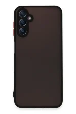 Newface Samsung Galaxy A14 4G Kılıf Montreal Silikon Kapak - Siyah