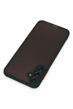 Newface Samsung Galaxy A14 4G Kılıf Montreal Silikon Kapak - Yeşil - Görsel 3