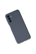 Newface Samsung Galaxy A14 4G Kılıf Nano içi Kadife Silikon - Gri - Görsel 3