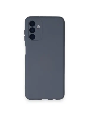 Newface Samsung Galaxy A14 4G Kılıf Nano içi Kadife Silikon - Gri