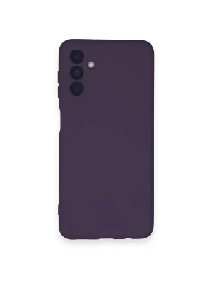 Newface Samsung Galaxy A14 4G Kılıf Nano içi Kadife Silikon - Mor