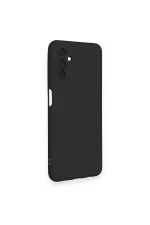 Newface Samsung Galaxy A14 4G Kılıf Nano içi Kadife Silikon - Siyah - Görsel 2