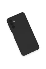 Newface Samsung Galaxy A14 4G Kılıf Nano içi Kadife Silikon - Siyah - Görsel 3