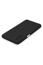 Newface Samsung Galaxy A14 4G Kılıf Nano içi Kadife Silikon - Siyah - Görsel 4