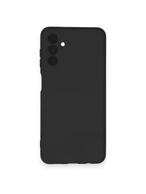 Newface Samsung Galaxy A14 4G Kılıf Nano içi Kadife Silikon - Siyah
