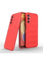 Newface Samsung Galaxy A14 4G Kılıf Optimum Silikon - Kırmızı - Görsel 2