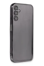 Newface Samsung Galaxy A14 4G Kılıf Razer Lensli Silikon - Siyah