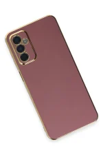 Newface Samsung Galaxy A14 4G Kılıf Volet Silikon - Kırmızı - Görsel 3