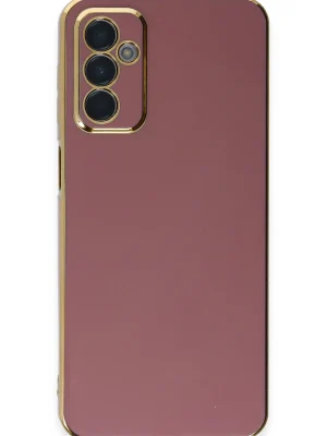 Newface Samsung Galaxy A14 4G Kılıf Volet Silikon - Kırmızı