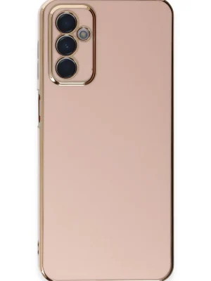 Newface Samsung Galaxy A14 4G Kılıf Volet Silikon - Pembe