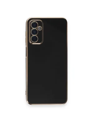 Newface Samsung Galaxy A14 4G Kılıf Volet Silikon - Siyah