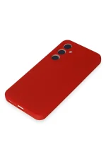 Newface Samsung Galaxy A15 4G Kılıf First Silikon - Kırmızı - Görsel 4