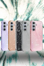 Newface Samsung Galaxy A15 4G Kılıf Glow Kapak - Şeffaf - Görsel 3