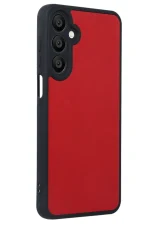 Newface Samsung Galaxy A16 5G Kılıf Aras Deri Kapak - Kırmızı - Görsel 3