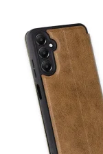 Newface Samsung Galaxy A16 5G Kılıf Flip Cover - Taba - Görsel 2