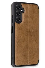 Newface Samsung Galaxy A16 5G Kılıf Flip Cover - Taba