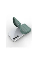 Newface Samsung Galaxy A16 5G Kılıf Optimum Silikon - Koyu Yeşil - Görsel 2