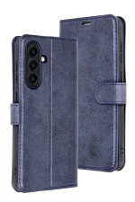 Newface Samsung Galaxy A16 5G Kılıf Trend S Plus Kapaklı Kılıf - Lacivert