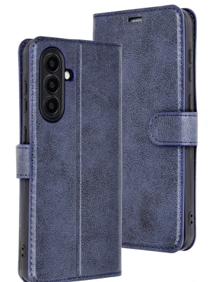 Newface Samsung Galaxy A16 5G Kılıf Trend S Plus Kapaklı Kılıf - Lacivert