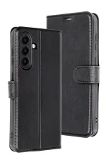 Newface Samsung Galaxy A16 5G Kılıf Trend S Plus Kapaklı Kılıf - Siyah